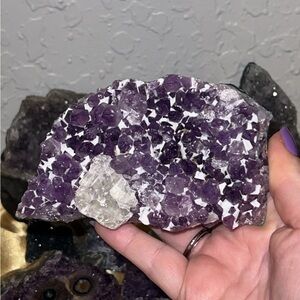 Amethyst Pine and Calcite